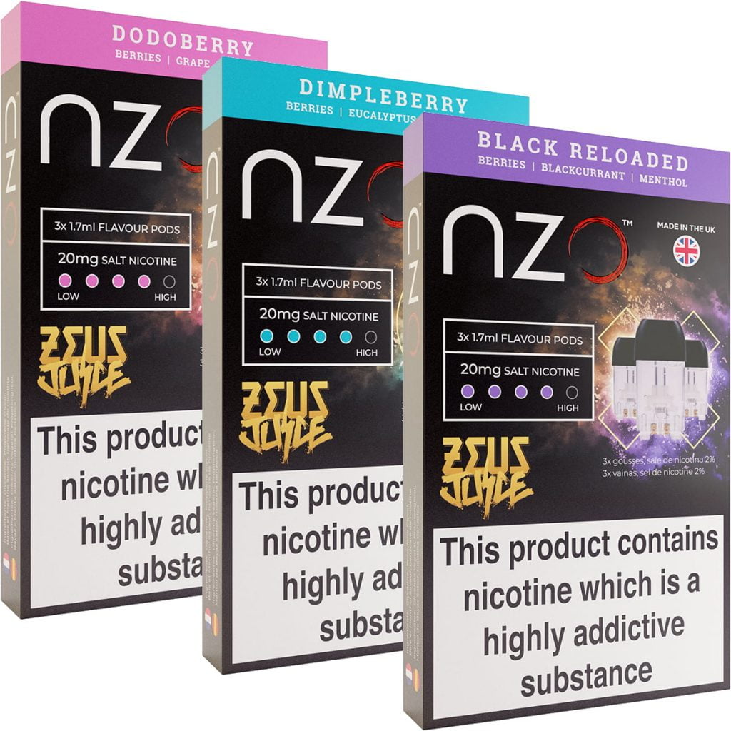 Pods Zeus Juice UK