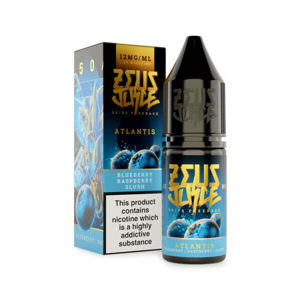atlantis zeus juice 12mg 10ml freebase 5050 new white