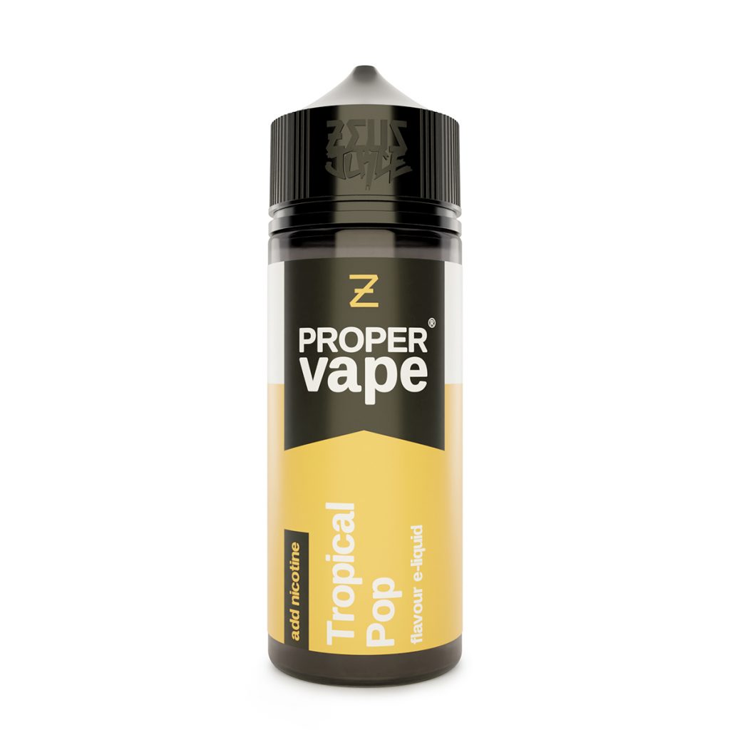 tropical pop proper vape 100mlsf white
