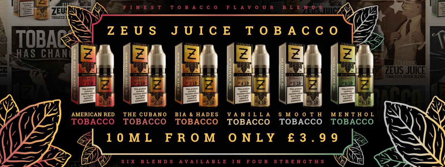 Zeus Juice UK Premium ELiquid Made in the UK