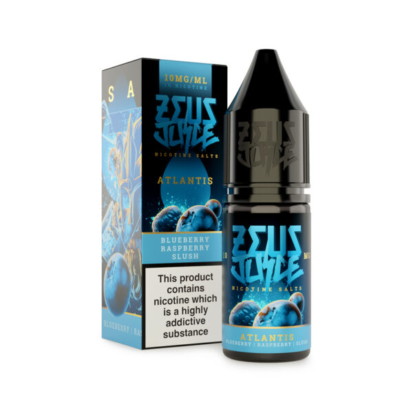 atlantis zeus juice 10mg 10ml salts new white