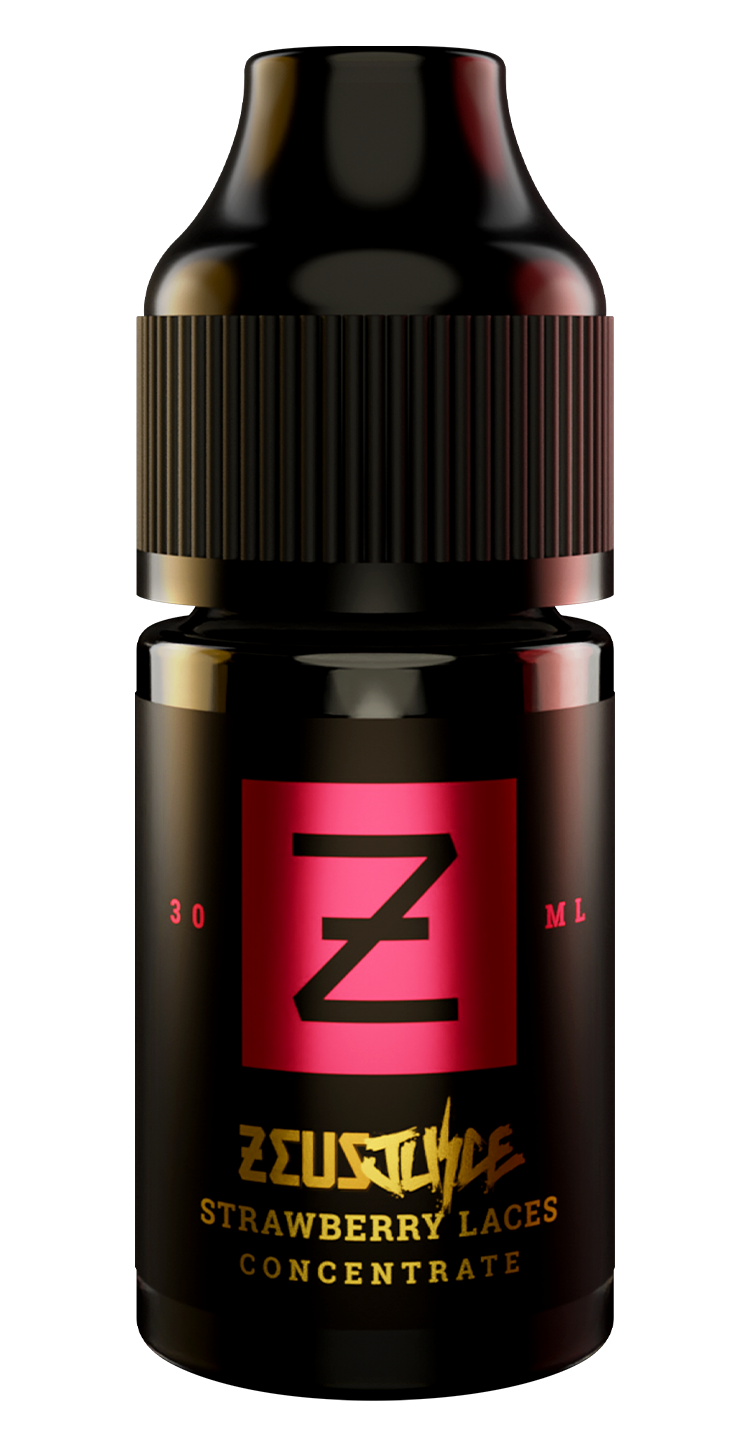 prod zeus juice concentrate 30ml strawberry laces black