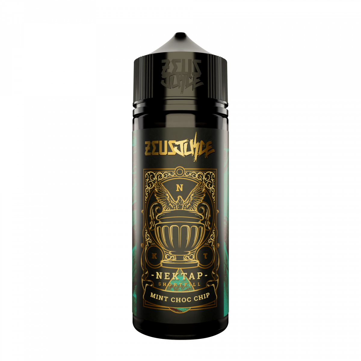 mint choc chip nektap zeus juice 100mlsf black