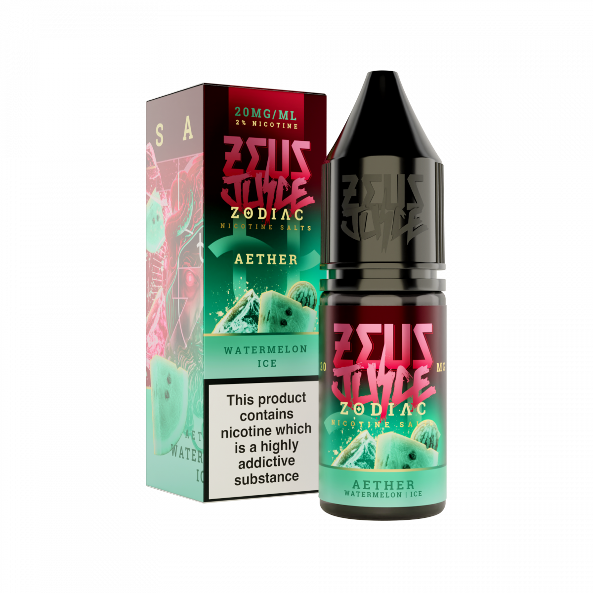 Aether Nicotine Salt 10ml by Zeus Juice Zodiacs