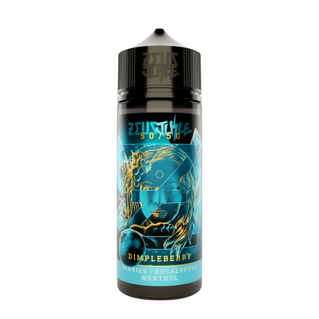 dimpleberry zeus juice 5050 100mlsf white