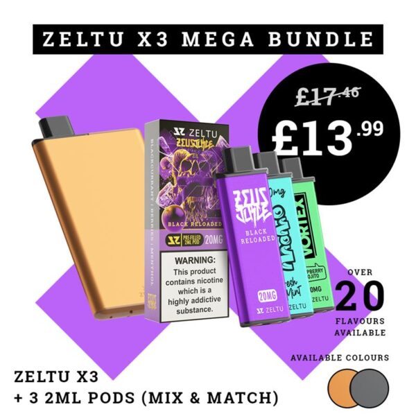 zeltu device three pod device bundle v2