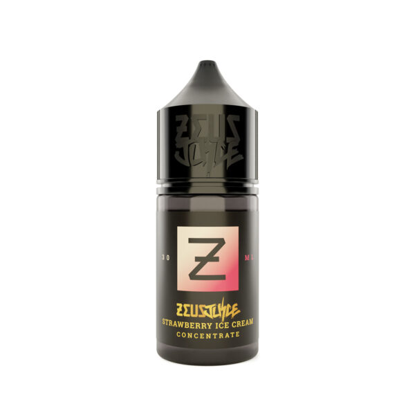 strawberry ice cream zeus juice 30ml concentrate white