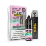 20mg watermelon bubblegum bar liq grab and go vape kit white Web