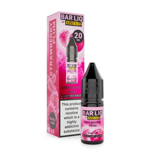 barliq strawberry plum zeus juice 20mg 10ml nicotine salts white Web