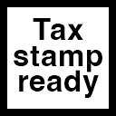 Tax stamp ready