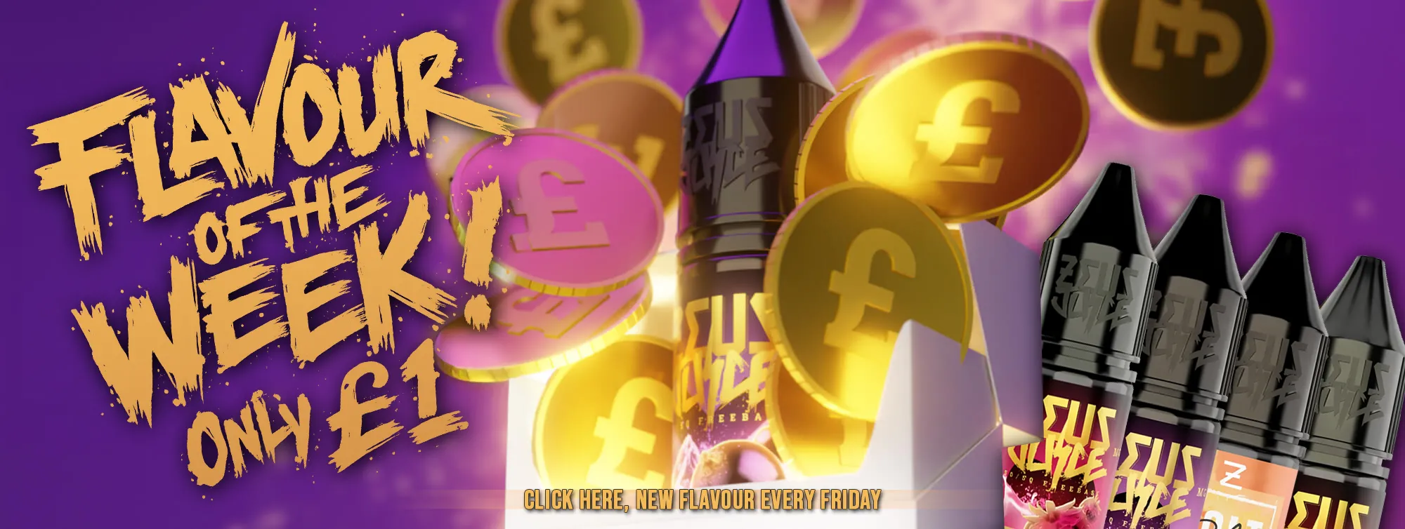 Flavour of the week banner web