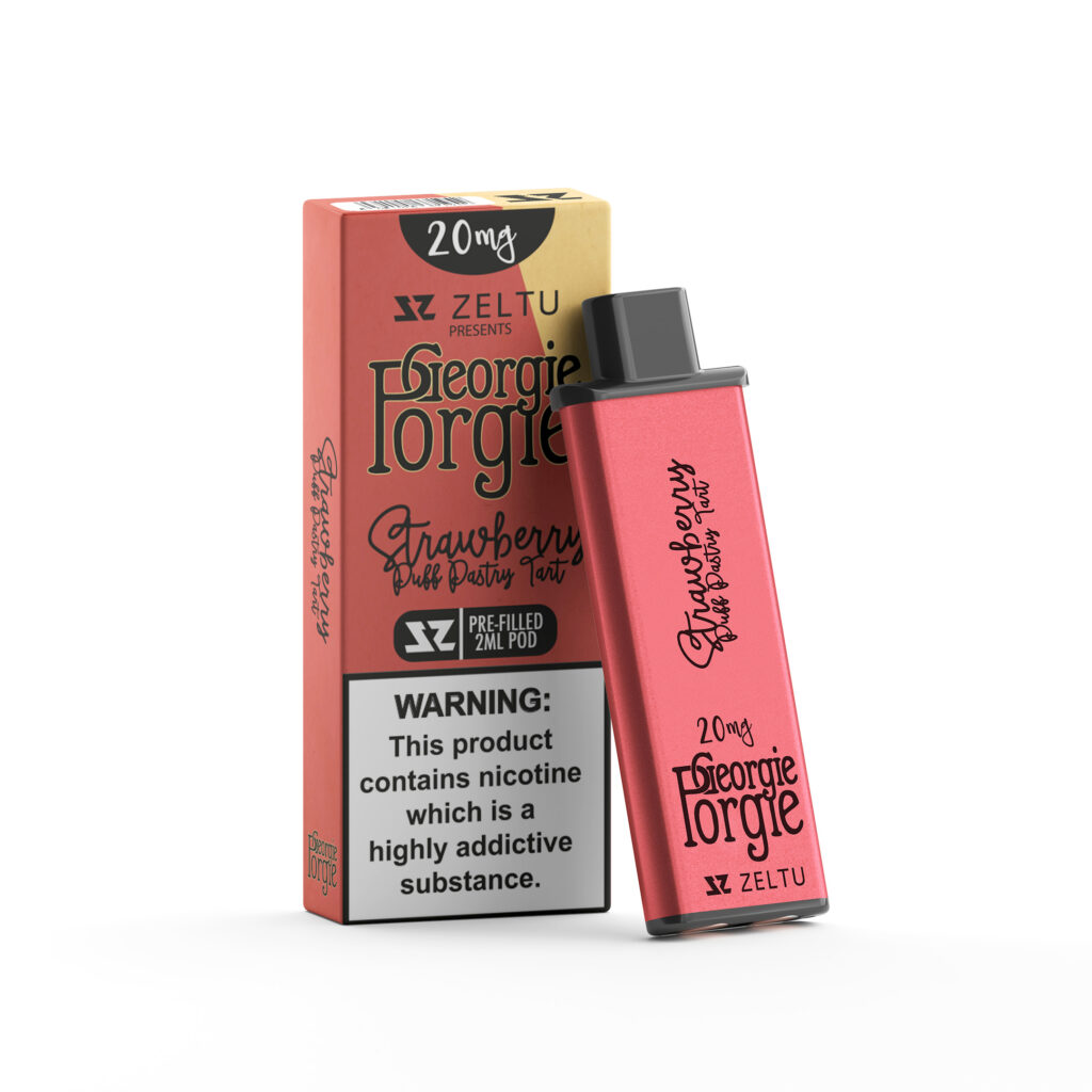 Georgie Porgie Strawberry Tart 20mg Zeltu Pod