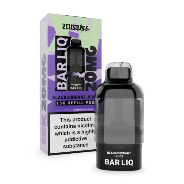 Barliq XV Blackcurrant Juice Prefilled Pod