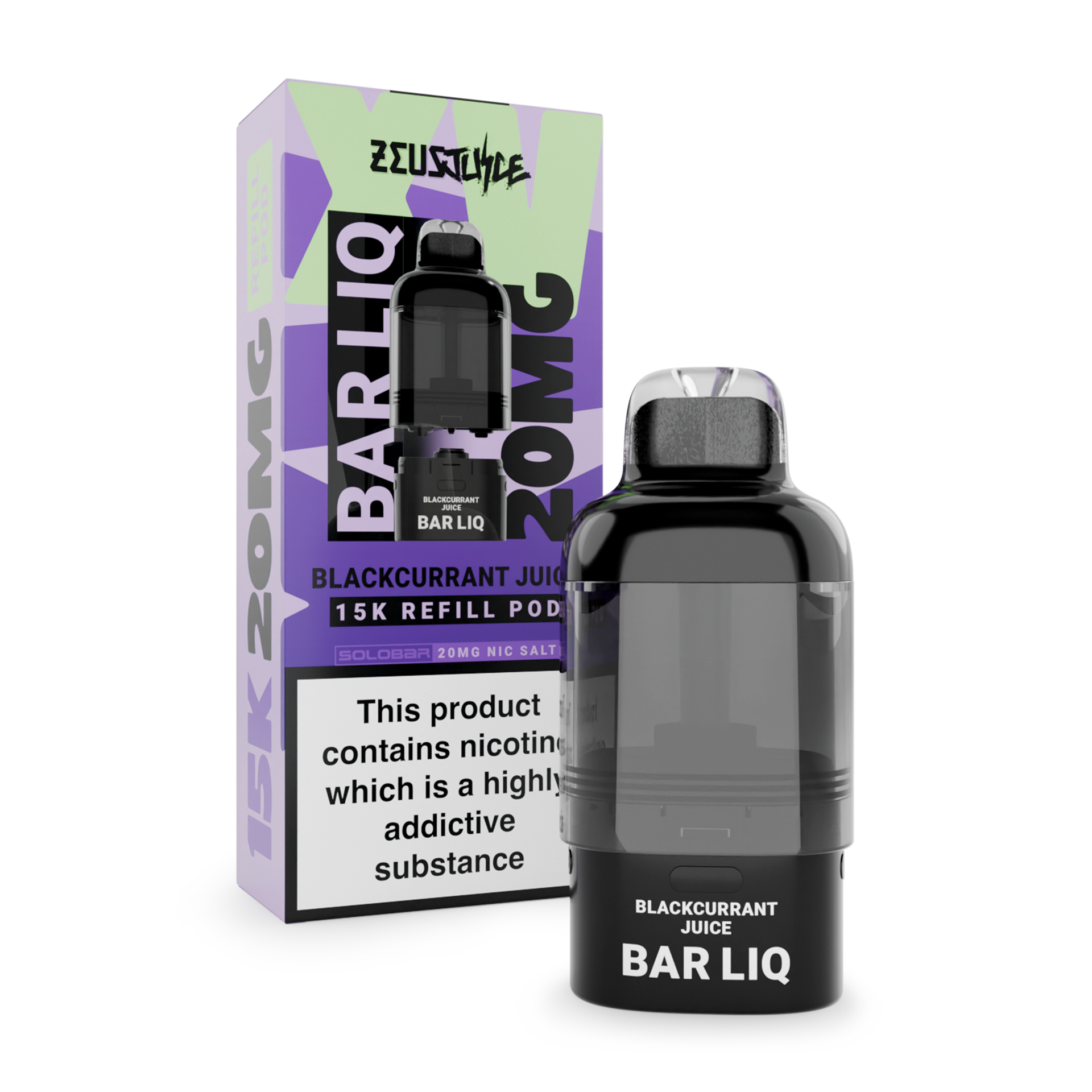 20mg-blackcurrant-juice-20mg-bar-liq-xv-replacement-pod-white Barliq XV Blackcurrant Juice Prefilled Pod
