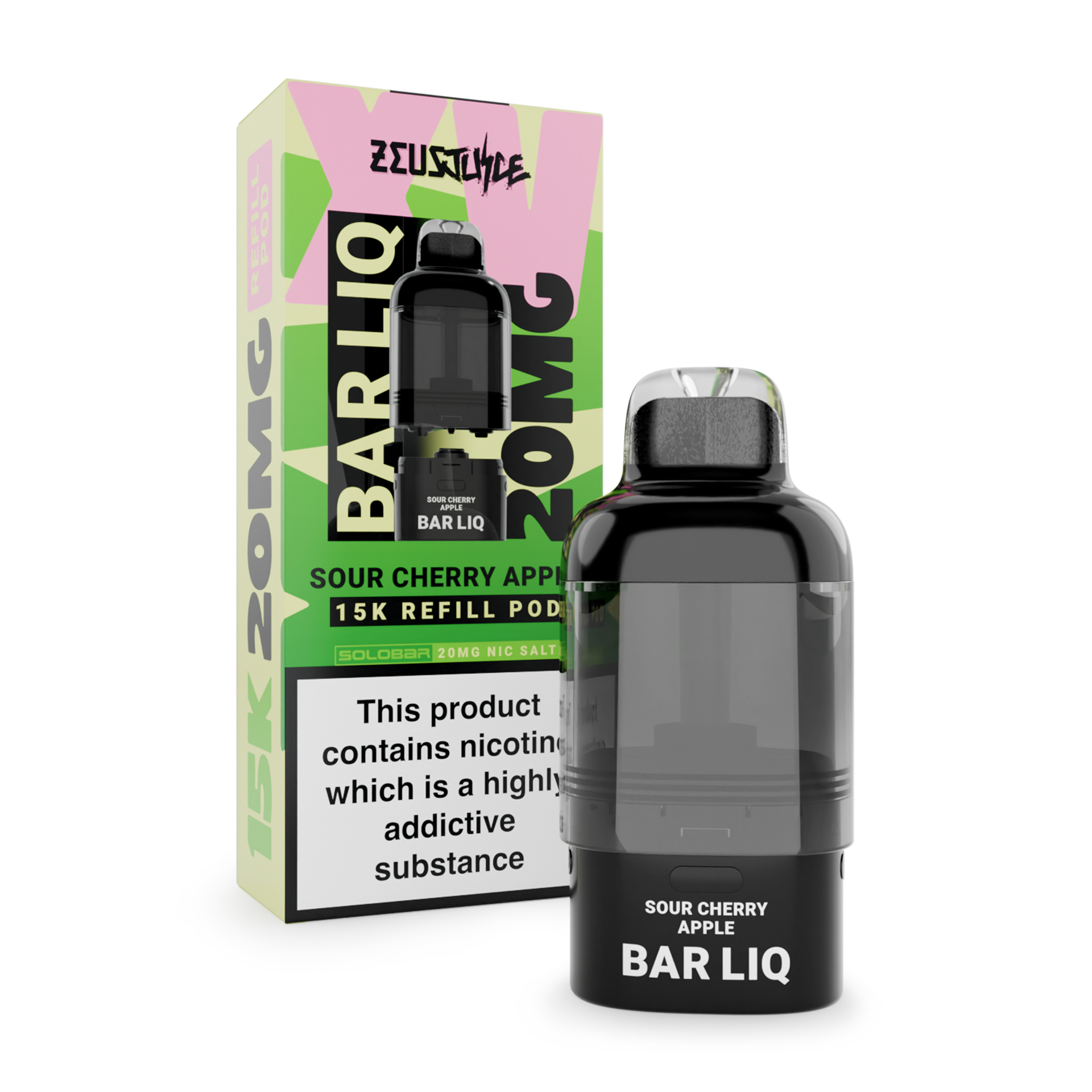 20mg-sour-cherry-apple-20mg-bar-liq-xv-replacement-pod-white Barliq XV Sour Cherry Apple Prefilled Pod