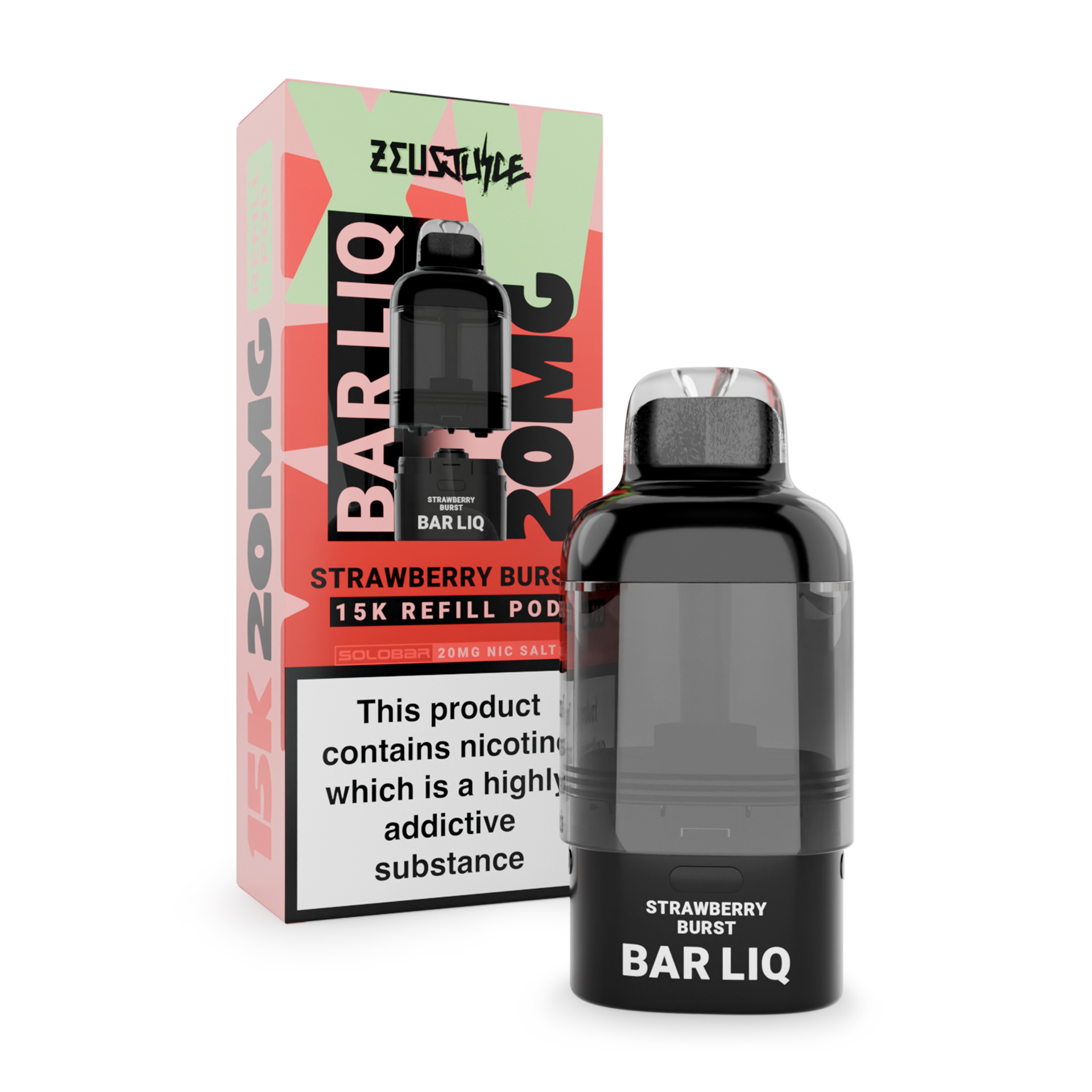 20mg-strawberry-burst-20mg-bar-liq-xv-replacement-pod-white Barliq XV Strawberry Burst Prefilled Pod