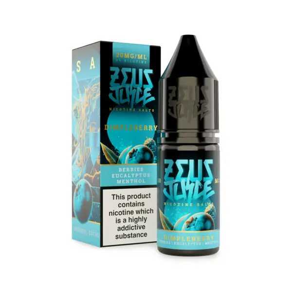dimpleberry zeus juice 20mg 10ml salts new white