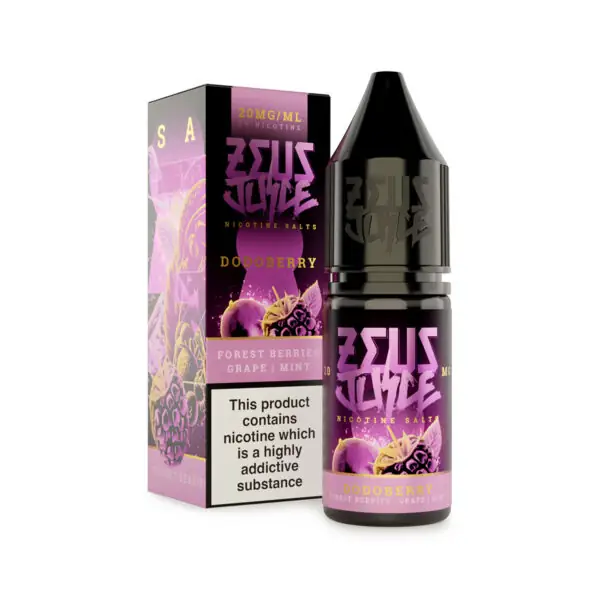 dodoberry zeus juice 20mg 10ml salts new white
