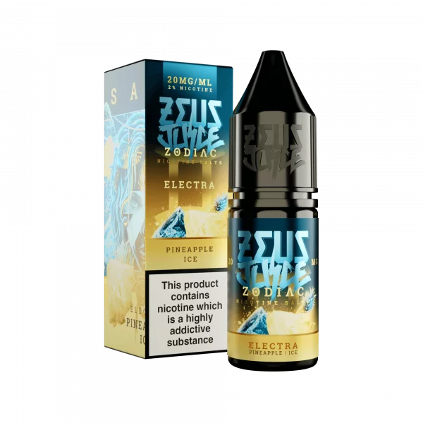 electra zeus juice zodiac 20mg 10ml nicotine salts black