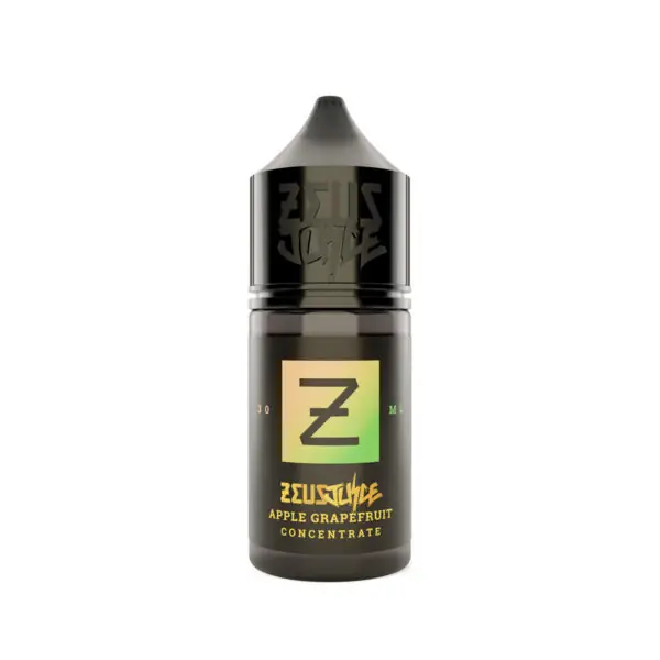 apple grapefruit zeus juice 30ml concentrate white