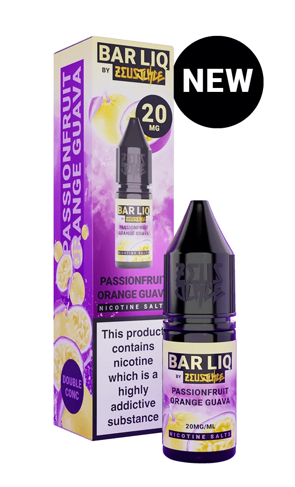 barliq passionfruit orange guava zeus juice 20mg 10ml nicotine salts web