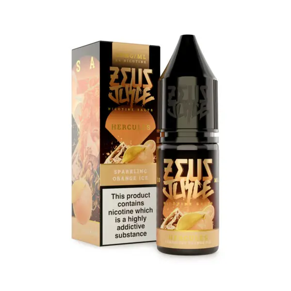 hercules zeus juice 5mg 10ml salts new white