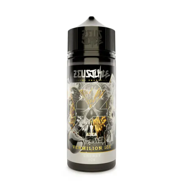 vermilion ice zeus juice 0mg 100ml shortfill new white