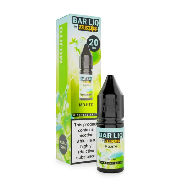 20mg barliq mojito zeus juice 20mg 10ml nicotine salts white