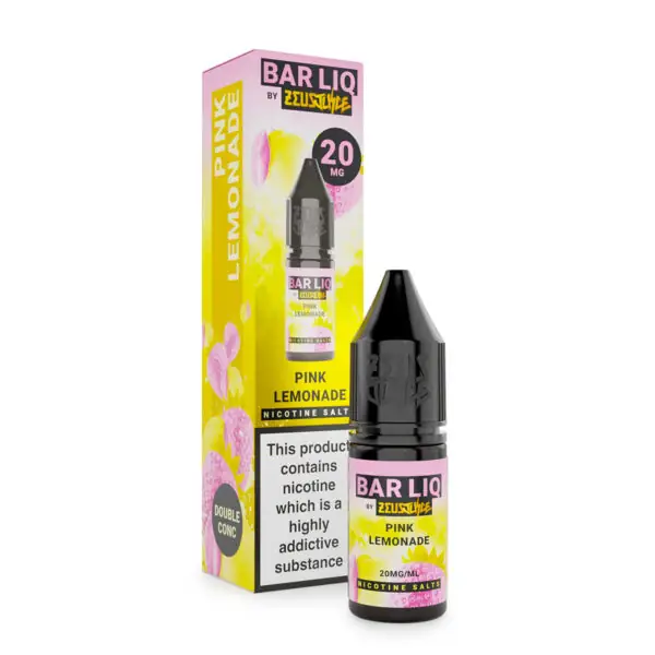 20mg barliq pink lemonade zeus juice 20mg 10ml nicotine salts white