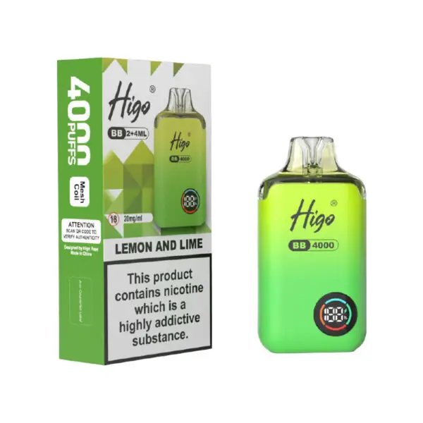 higo bb 4000 lemon lime